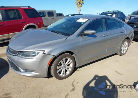 2015 Chrysler 200 Limited из США, поврежденный, VIN 1C3CCCAB7FN660252
